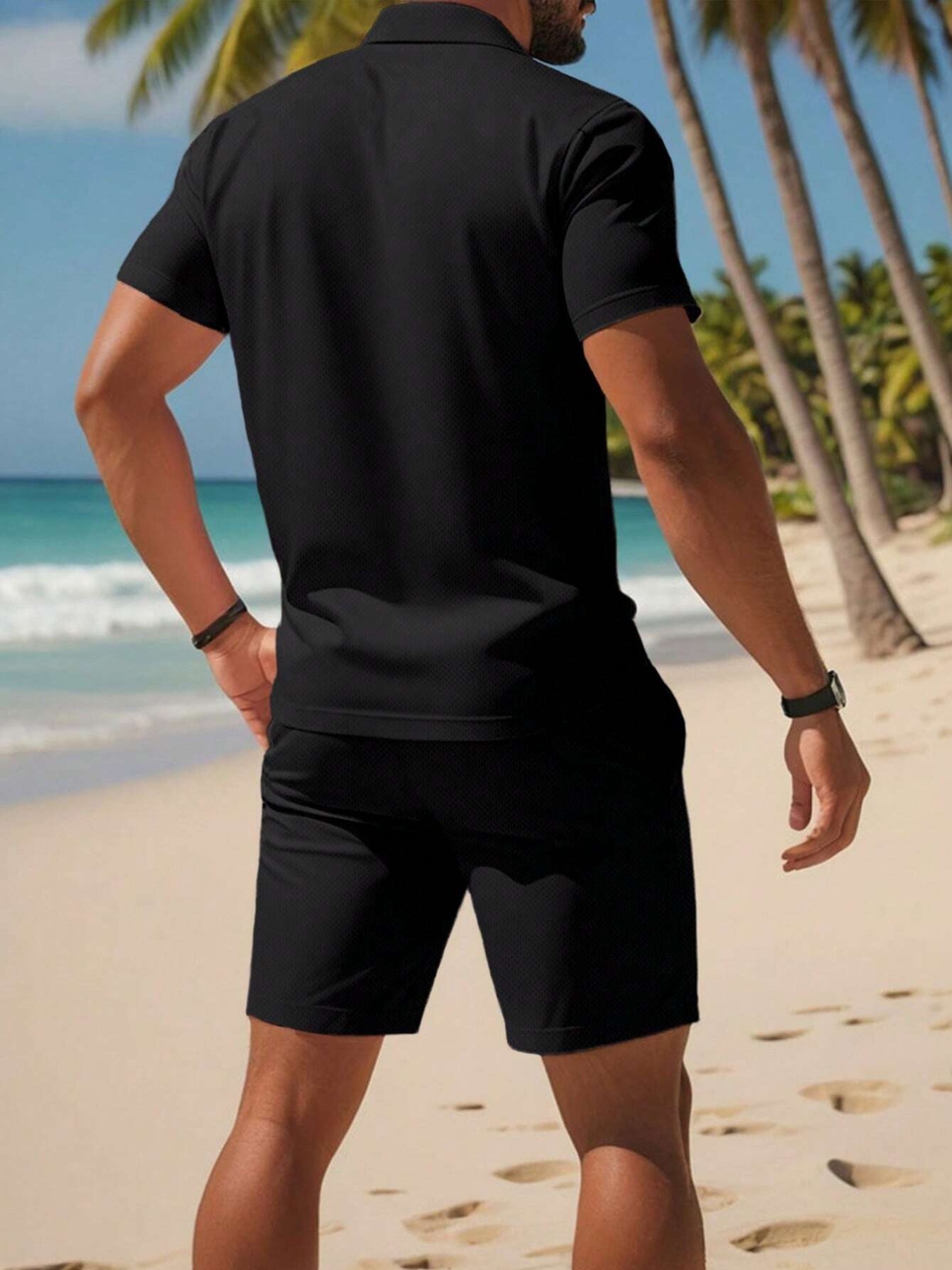 Set Kaos Polo Pria Musim Panas - Men'S Fashion Looks ulasan dan harga