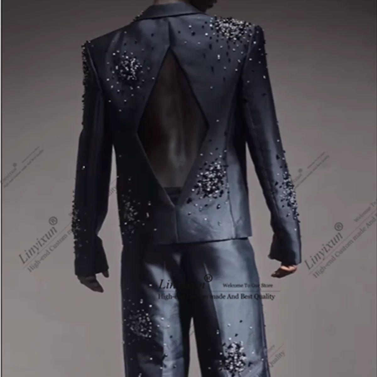 Setelan Pria Fashion Tuksedo B - Mens Fashion Trajes ulasan dan harga