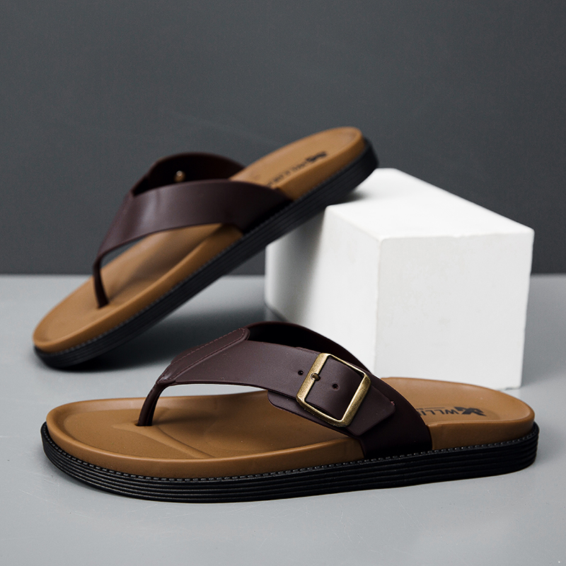 Sandal Jepit Pria Gaya Korea T - Men Fashion Korean Style ulasan dan harga