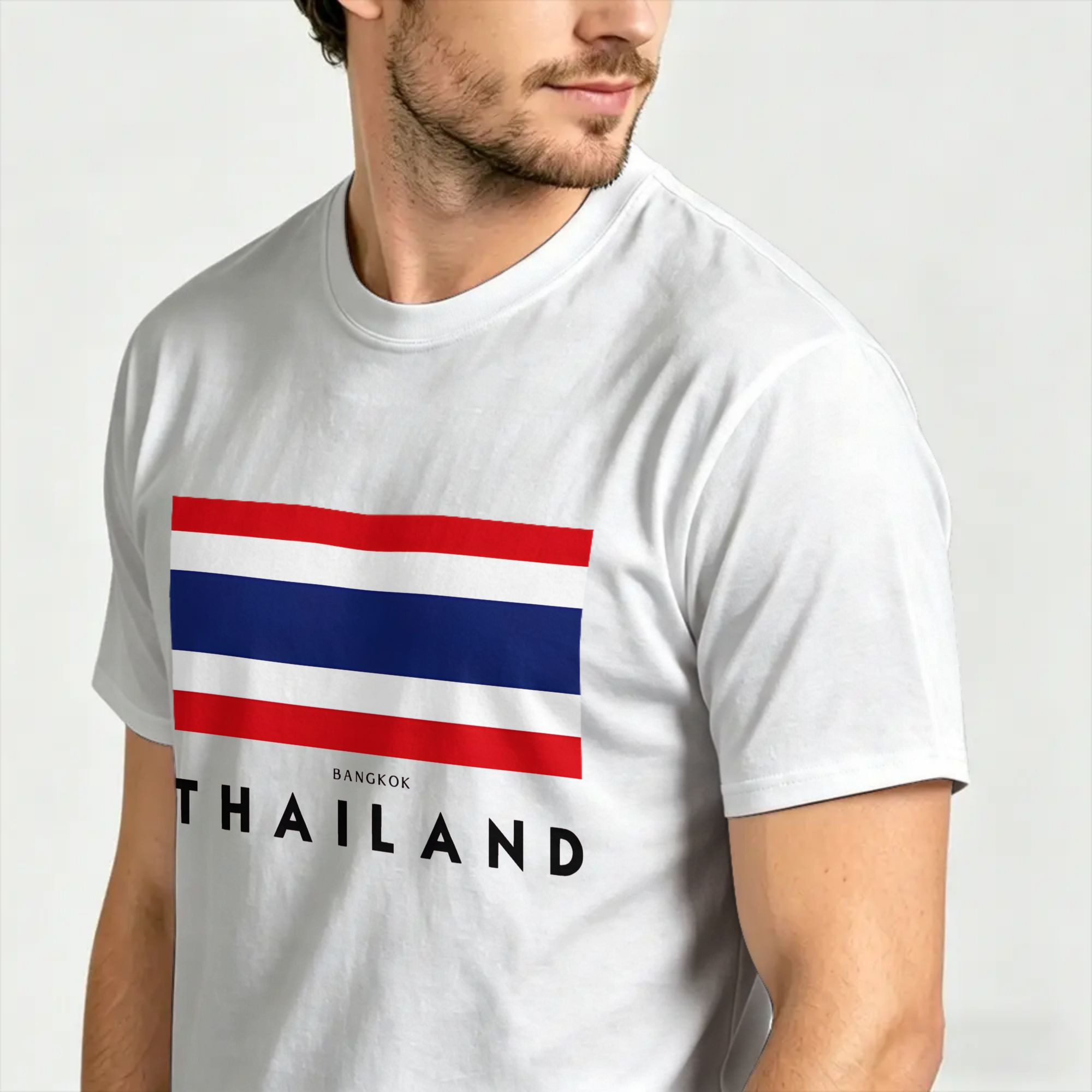Kaos Streetwear Musim Panas Ba - Mens Fashion Bangkok ulasan dan harga
