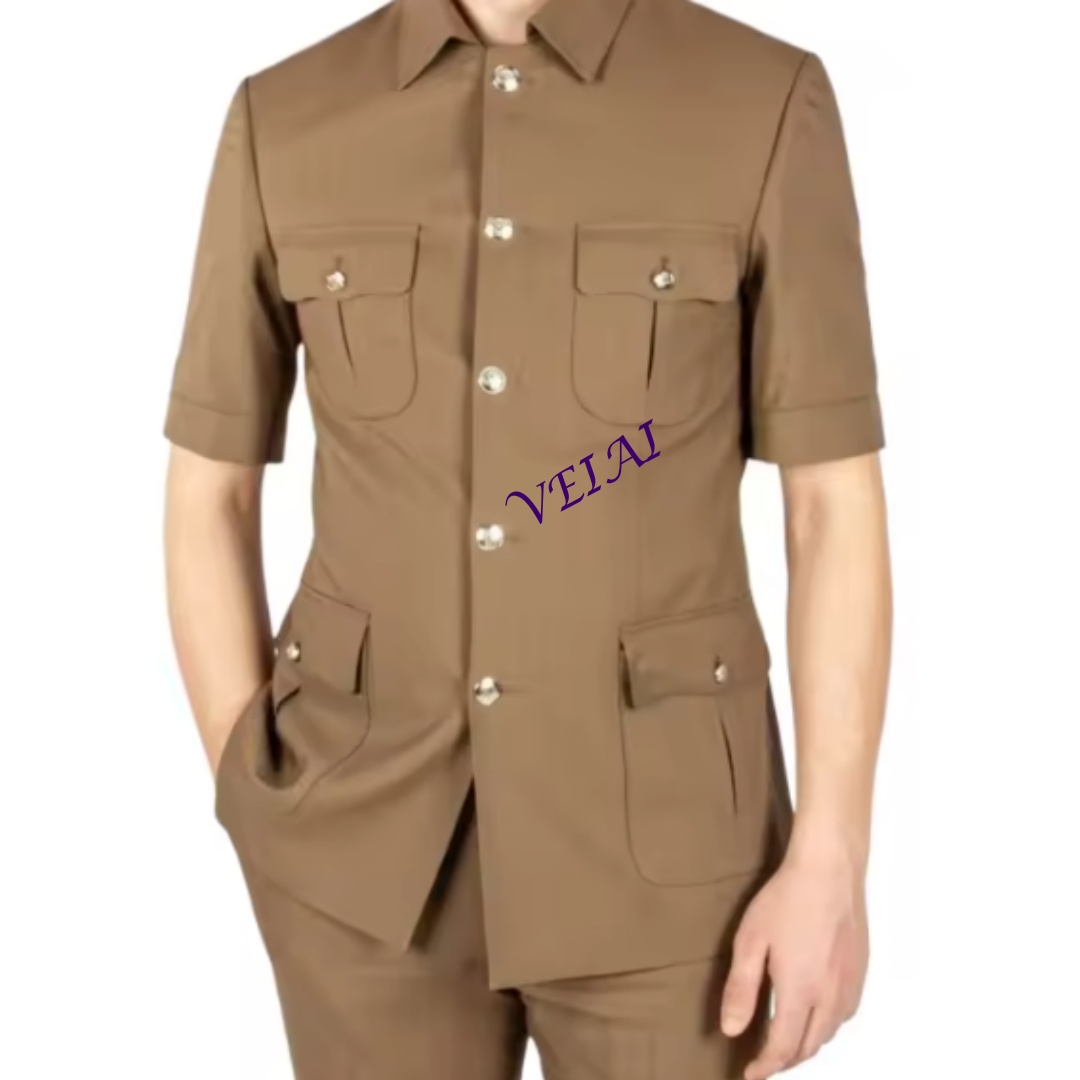Setelan Jas Pria 2-Potong Warn - Men'S Fashion Light Jacket ulasan dan harga
