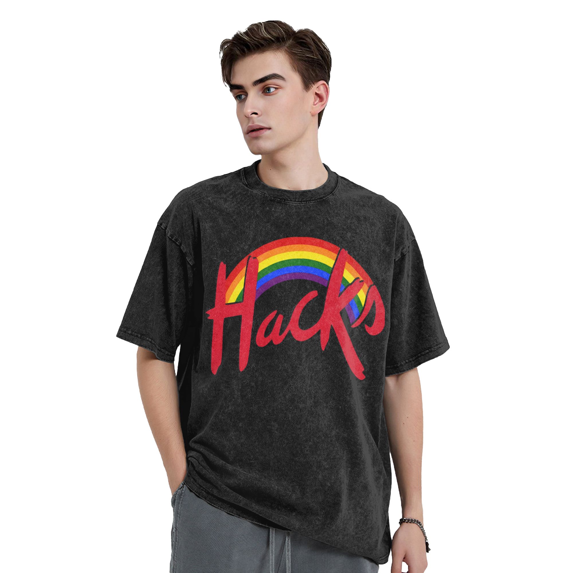 Hacks TV Show T-Shirt Pria Fas - Mens Fashion Hacks ulasan dan harga