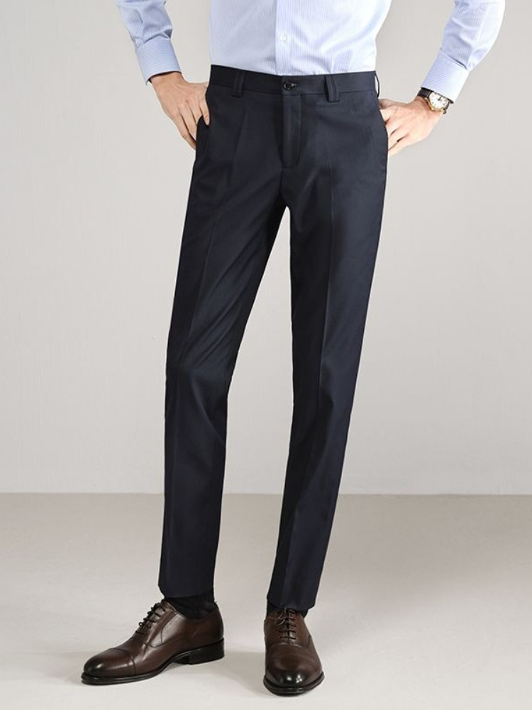Celana Panjang Pria Slim Fit M - Formal Trouser Stretch ulasan dan harga