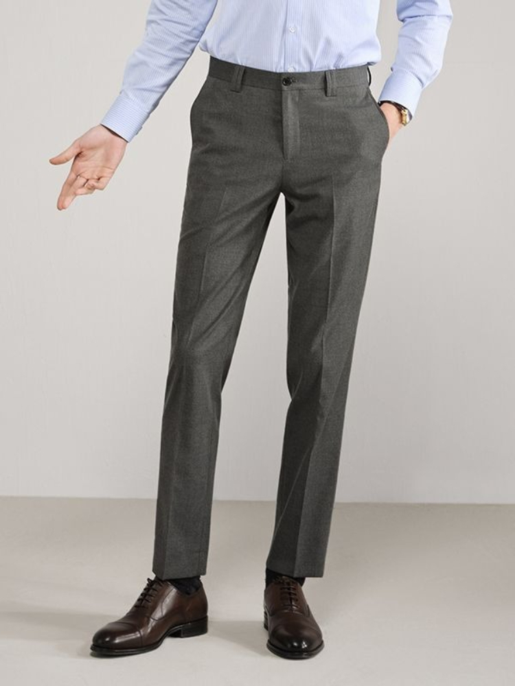 Celana Panjang Pria Slim Fit M - Formal Trouser Stretch ulasan dan harga