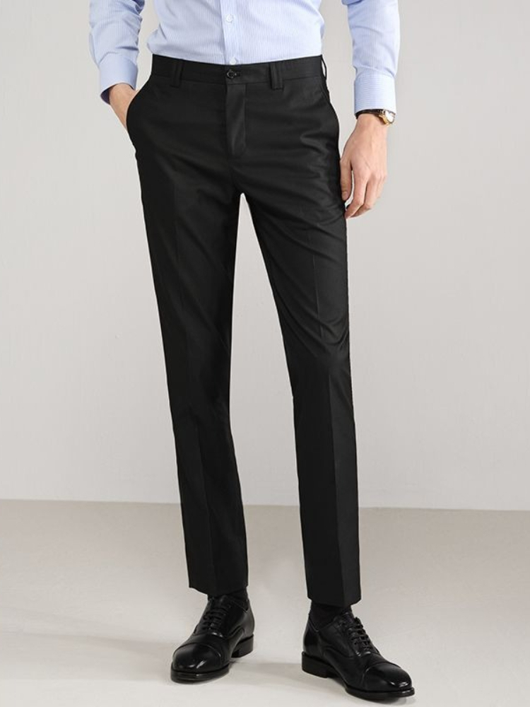 Celana Panjang Pria Slim Fit M - Formal Trouser Stretch ulasan dan harga
