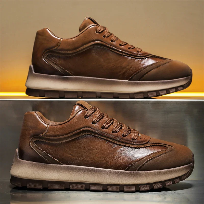 Sepatu Sneakers Pria Mewah Sem - Men Fashion Korean Style ulasan dan harga