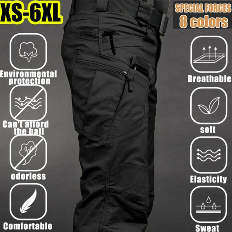 Celana Kargo Taktis Pria 6XL C - Cargo Jogger Pants ulasan dan harga