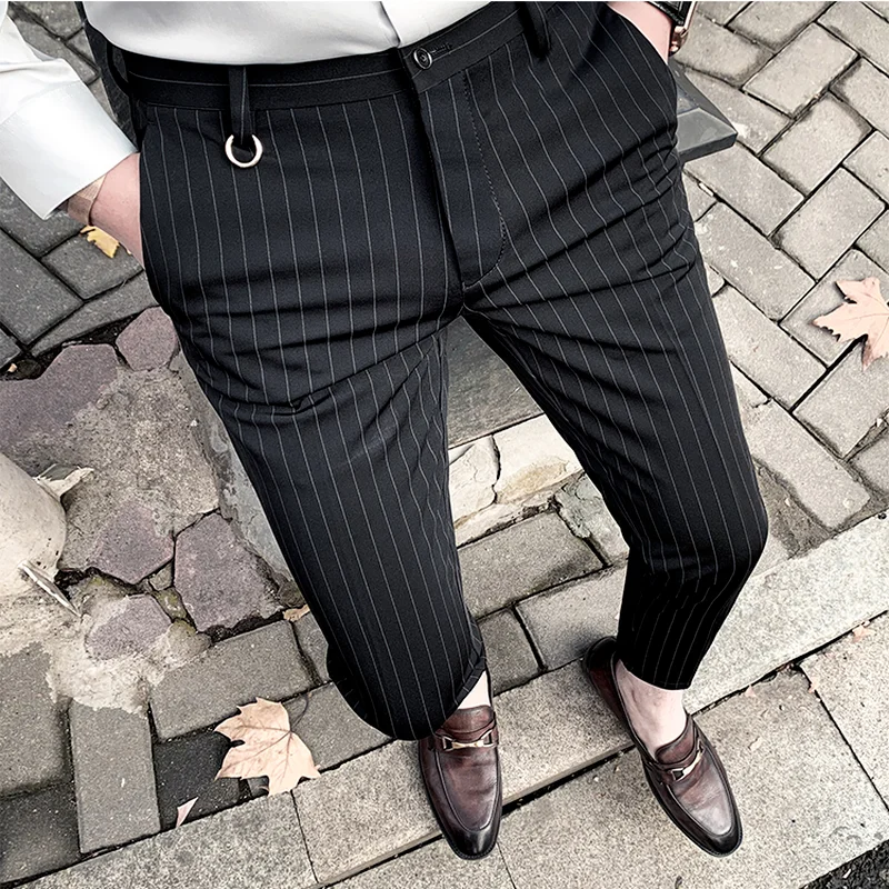 Pria Setelan Celana Gaun Celan - Formal Trouser Stretch ulasan dan harga